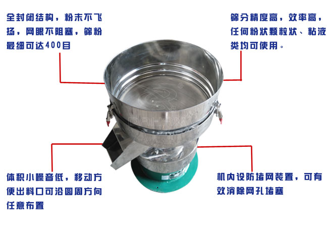 振動過濾篩特點(diǎn)